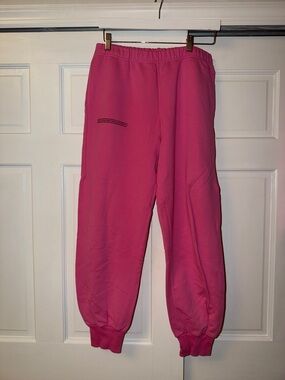 Pangaia Hot Pink Fleece Joggers